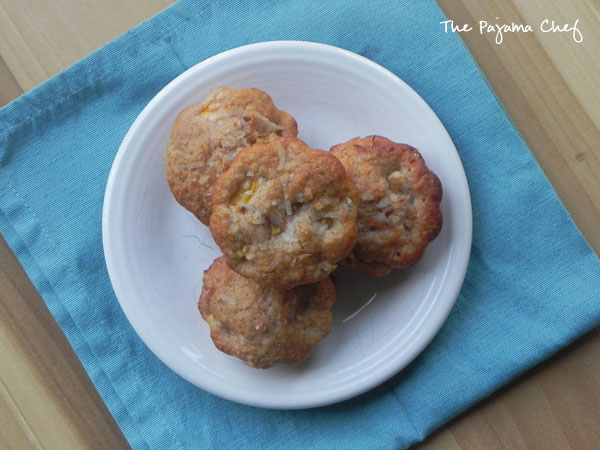 Mango Coconut Muffins | thepajamachef.com