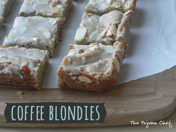 Coffee Blondies via The Pajama Chef - If you like coffee, then you will love these rich and sophisticated glazed coffee blondies. They’re delicious!