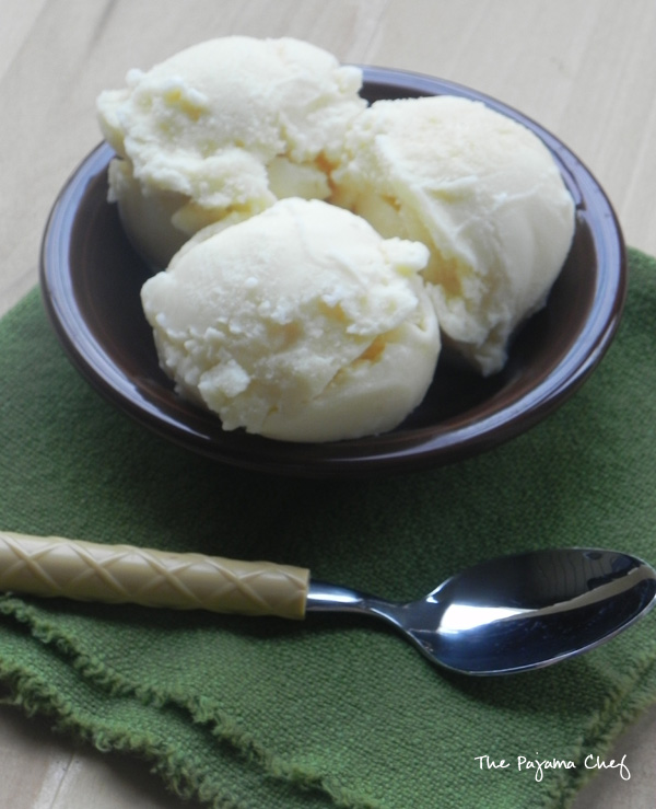 Ginger Ice Cream | thepajamachef.com