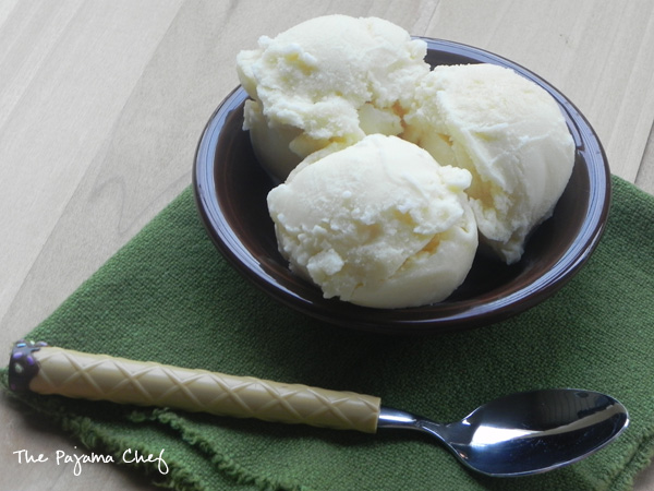Ginger Ice Cream | thepajamachef.com