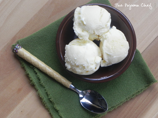 Ginger Ice Cream | thepajamachef.com