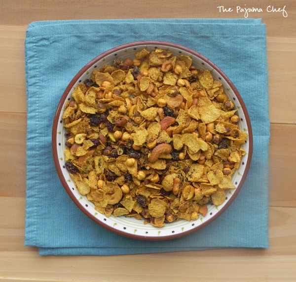 Corn Flakes Chivda | thepajamachef.com