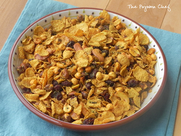 Corn Flakes Chivda | thepajamachef.com