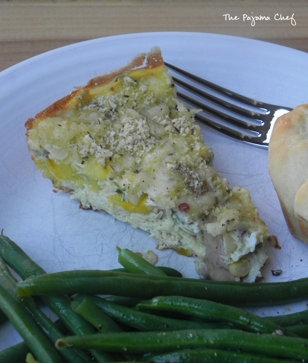 Earthy Frittata | thepajamachef.com