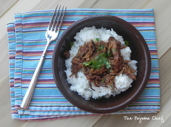 Crockpot Asian Pulled Chicken | thepajamachef.com
