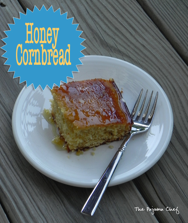 Honey Cornbread | thepajamachef.com