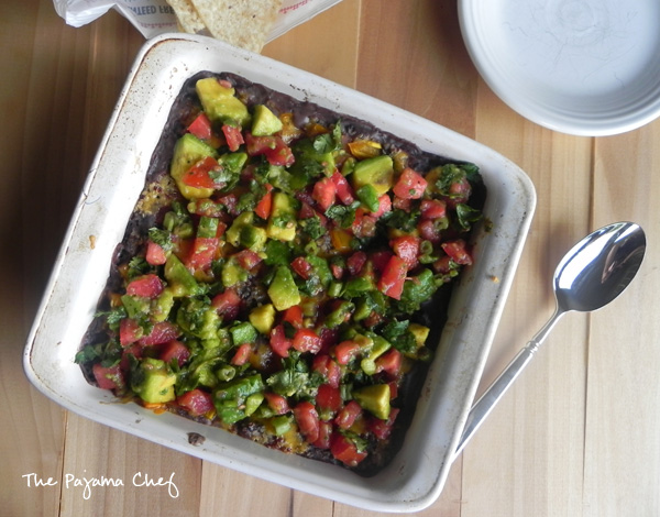 Hot Mexican Quinoa Dip | thepajamachef.com #10DaysofTailgate