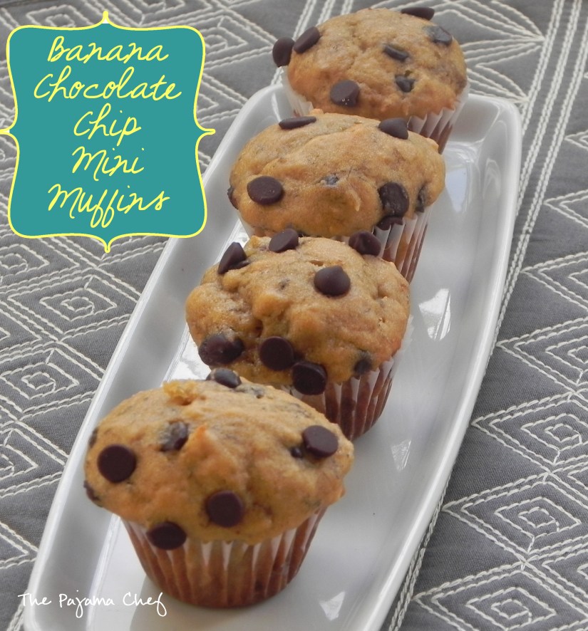 Banana Chocolate Chip Mini Muffins2