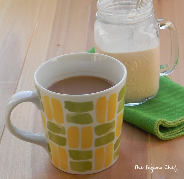 Homemade Pumpkin Spice Coffee Creamer | thepajamachef.com