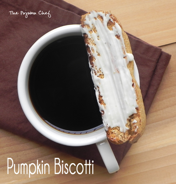 Pumpkin Biscotti | thepajamachef.com #PumpkinWeek