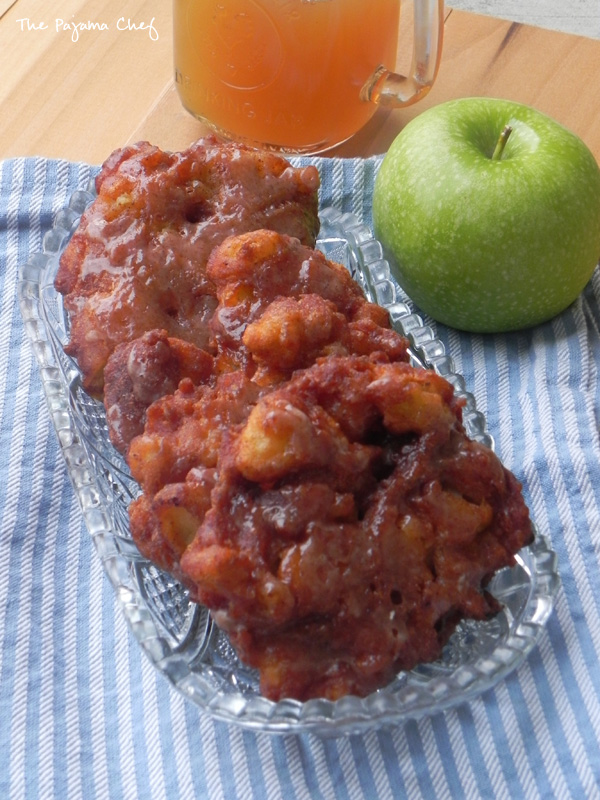 Apple Fritters | thepajamachef.com