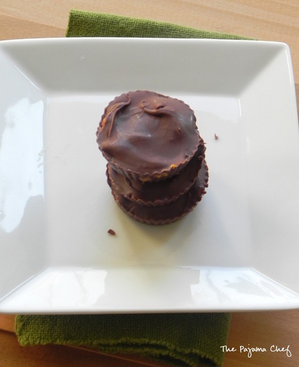 Pumpkin Pie Peanut Butter Cups | thepajamachef.com