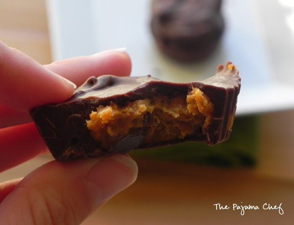 Pumpkin Pie Peanut Butter Cups | thepajamachef.com