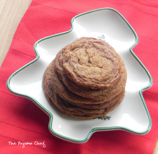 Chewy Ginger Cookies | thepajamachef.com