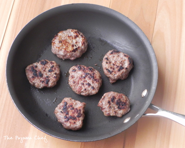 Homemade Turkey Sausage Patties | thepajamachef.com