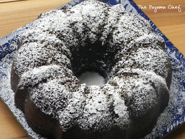 Chocolate Coffee Bundt Cake | thepajamachef.com