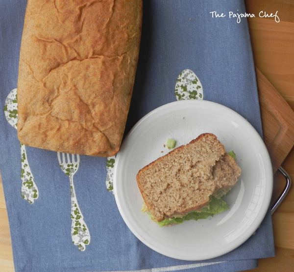 Easy Whole Wheat Bread | thepajamachef.com