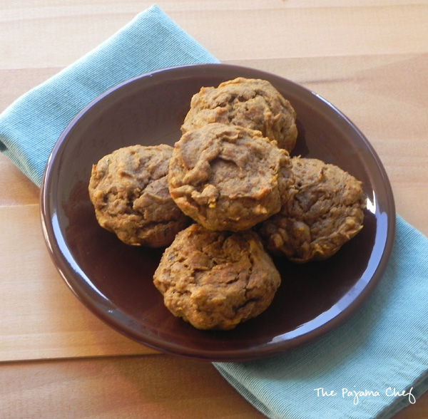 Pumpkin Banana Muffins | thepajamachef.com