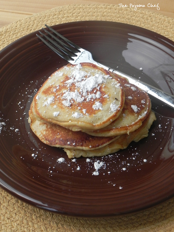 Ricotta Pancakes | thepajamachef.com #breakfast
