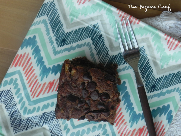 Chocolate Chip Zucchini Cake - a great summer dessert with some chocolate for good measure | thepajamachef.com