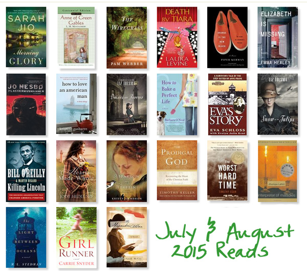 July and August 2015 Readings | What I'm Into | thepajamachef.com