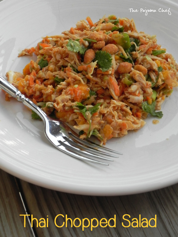 Thai Chopped Salad: a hearty winter salad everyone will love!