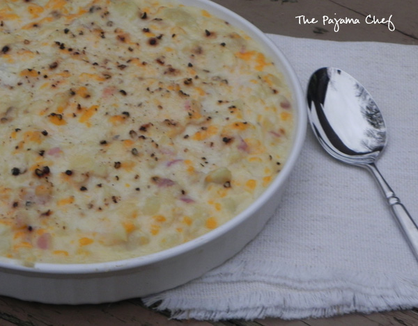 A cheesy, creamy baked mashed potato casserole... perfect for every special meal!