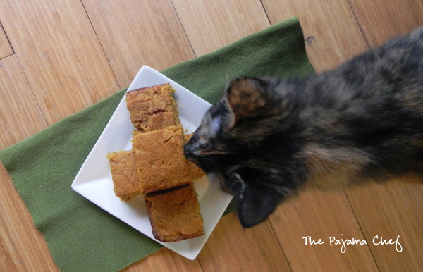 Pumpkin Cornbread - delicious, lightly spiced cornbread that is perfect with any hearty soup or bbq!