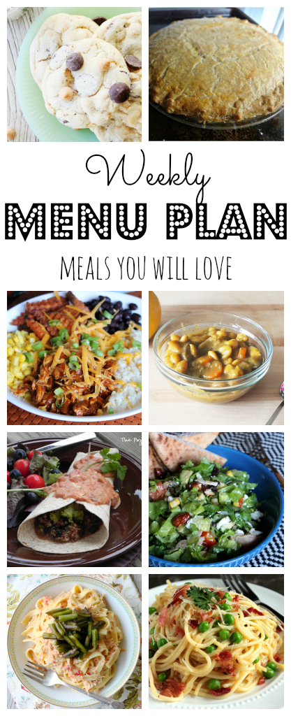 Weekly Meal Plan - check it out on thepajamachef.com!