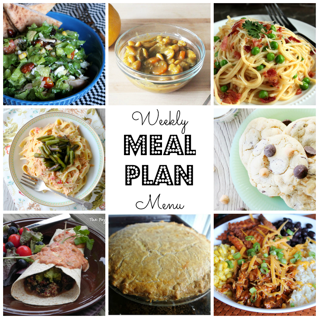 Weekly Meal Plan - check it out on thepajamachef.com!