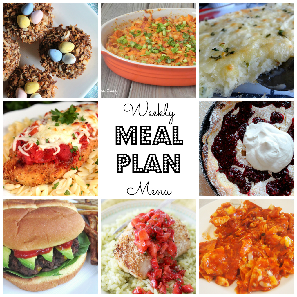 Weekly Menu Plan - great eats, all week long brought to you by some of your favorite bloggers like thepajamachef.com!