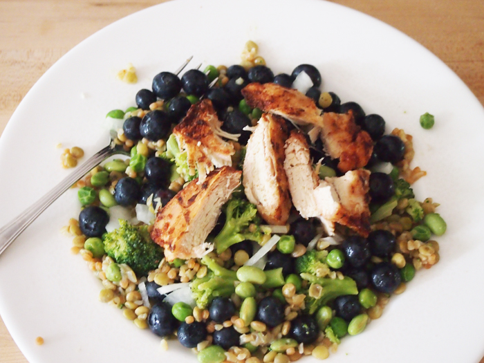 Protein Packed Blueberry Chicken Salad
