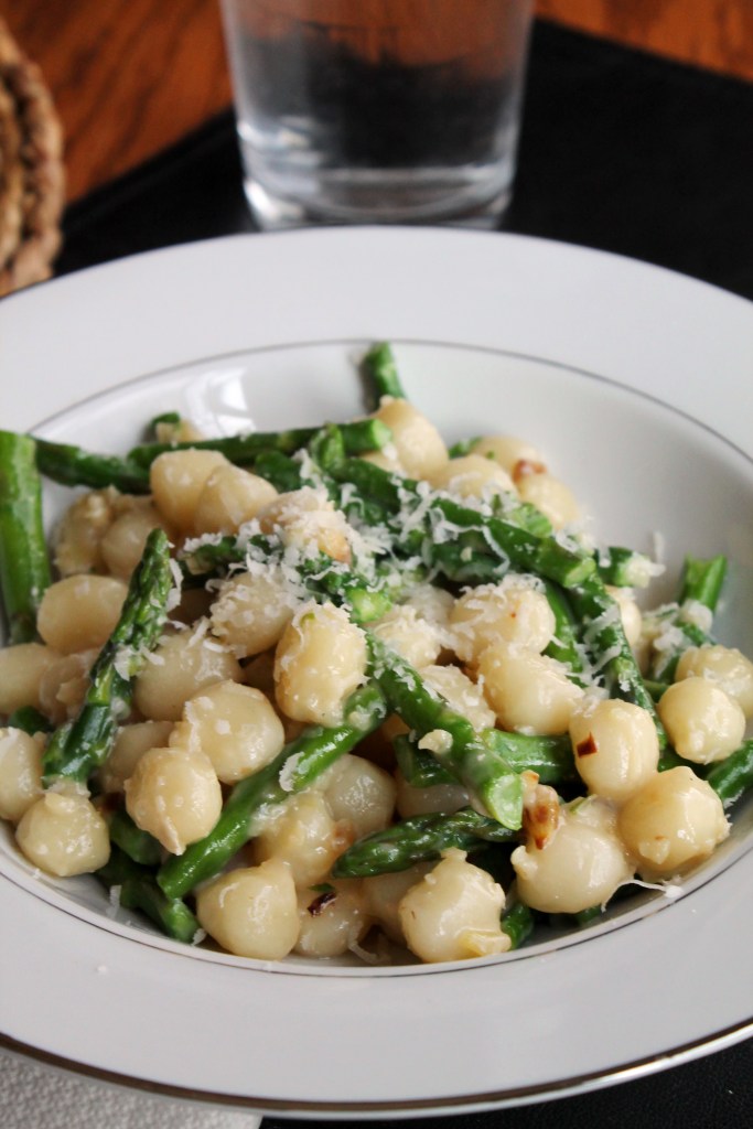 Gnocchetti with Asparagus and Garlic