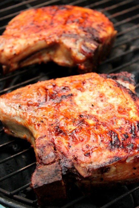 Grilled Pork Chops - Big Bear's Wife