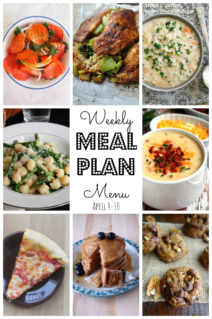 Find lots of great ideas to make your week delicious on this meal plan from thepajamachef.com & other great bloggers!