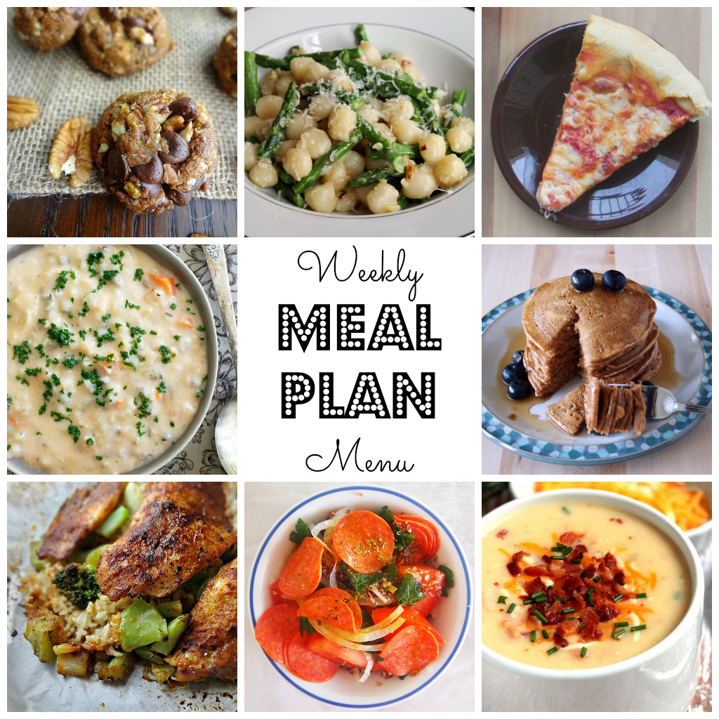 Find lots of great ideas to make your week delicious on this meal plan from thepajamachef.com & other great bloggers!