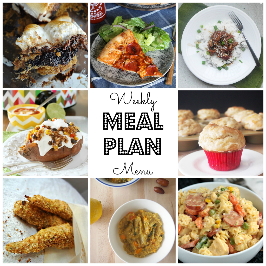 Weekly Meal Plan - lots of great eats for the week ahead via thepajamachef.com and other great bloggers!