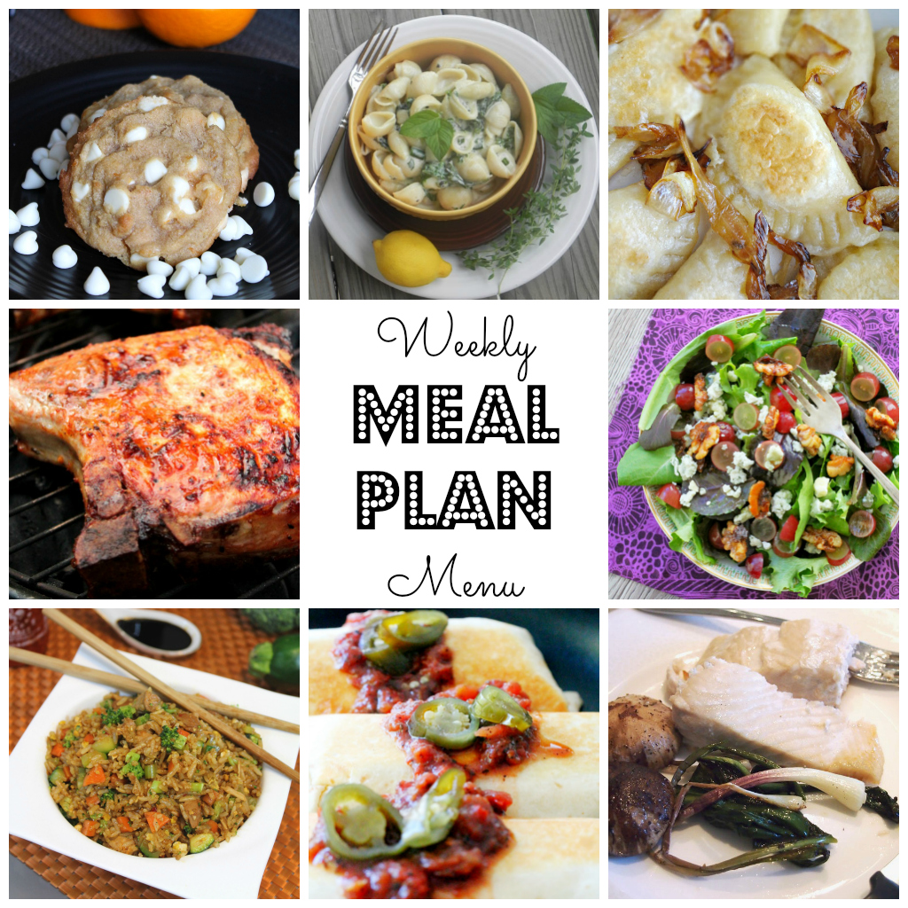 Weekly Meal Plan - lots of great eats for the week ahead via thepajamachef.com and other great bloggers!