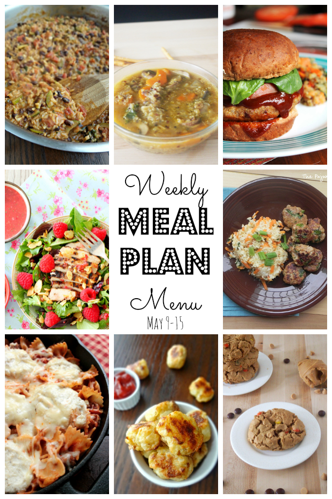 Weekly Meal Plan - lots of great eats for the week ahead via thepajamachef.com and other great bloggers!