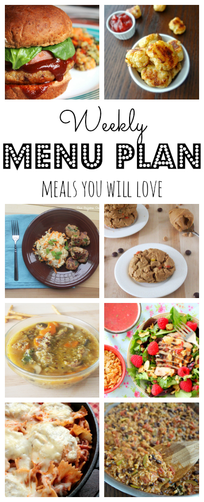 Weekly Meal Plan - lots of great eats for the week ahead via thepajamachef.com and other great bloggers!