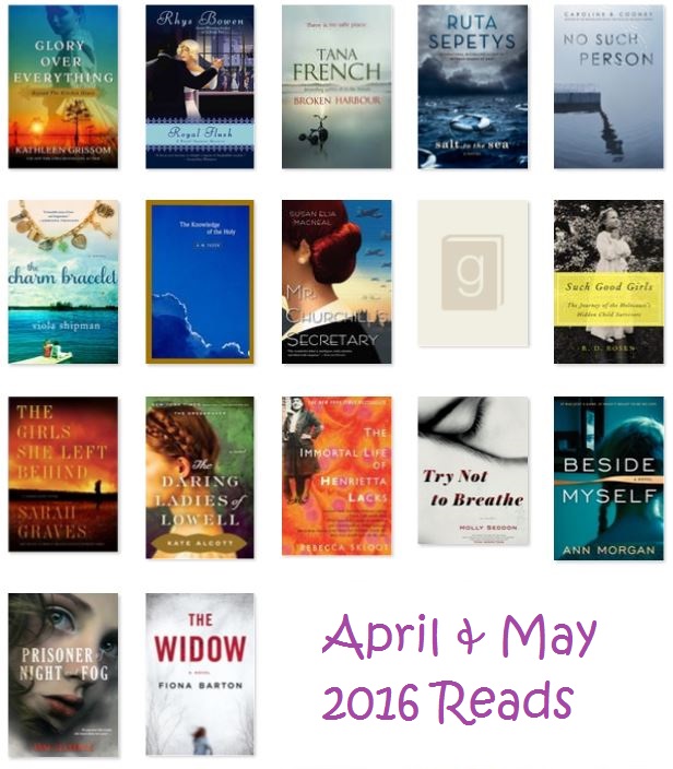 April & May 2016 Reads via thepajamachef.com