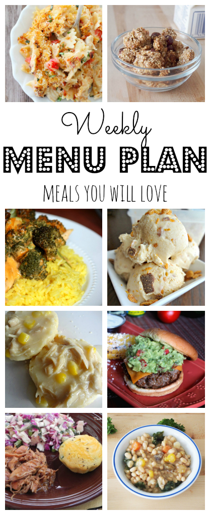 Weekly Meal Plan - lots of great eats for the week ahead via thepajamachef.com and other great bloggers!