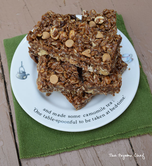 No Bake Chocolate Peanut Butter Granola Bars2
