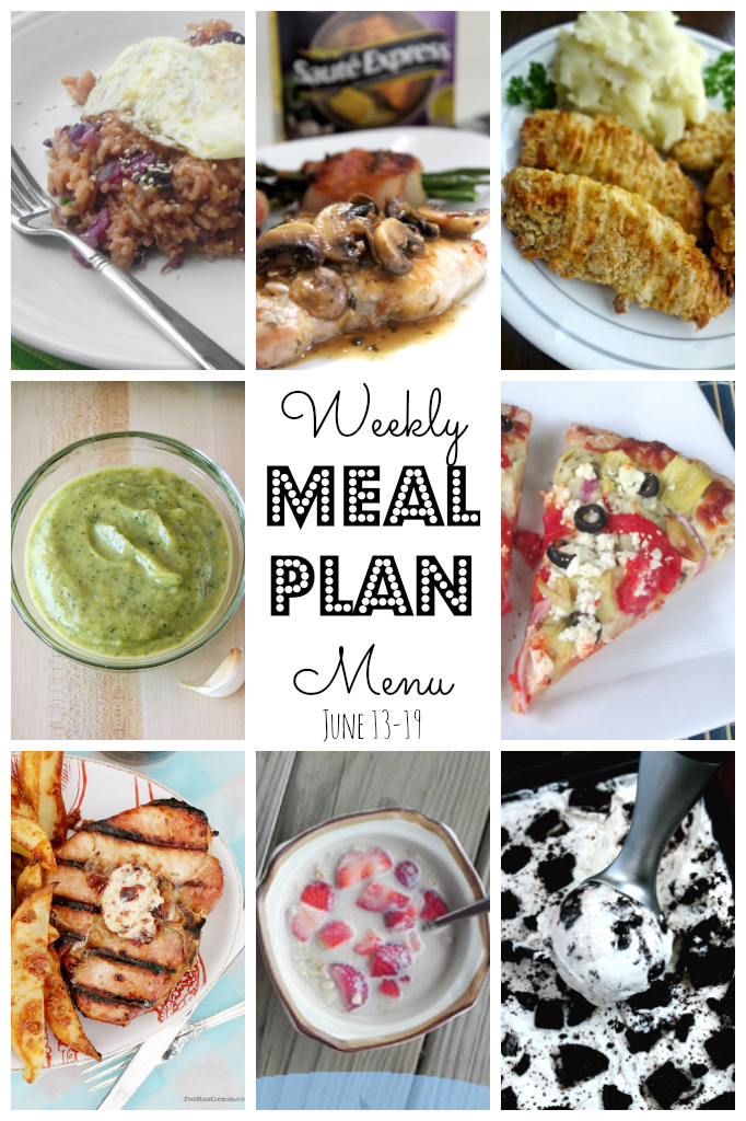 Weekly Meal Plan - lots of great eats for the week ahead via thepajamachef.com and other great bloggers!