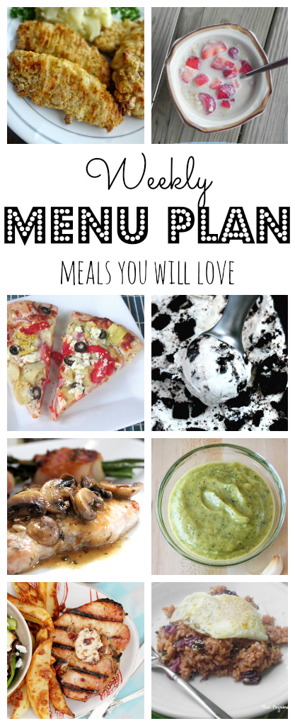 Weekly Meal Plan - lots of great eats for the week ahead via thepajamachef.com and other great bloggers!