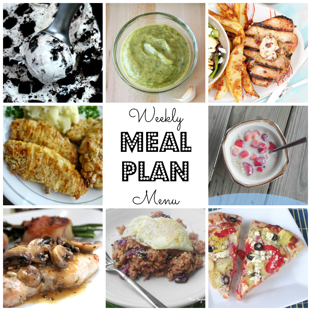 Weekly Meal Plan - lots of great eats for the week ahead via thepajamachef.com and other great bloggers!