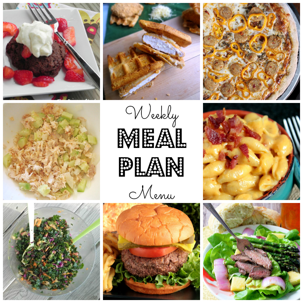 Weekly Meal Plan - lots of great eats for the week ahead via thepajamachef.com and other great bloggers!