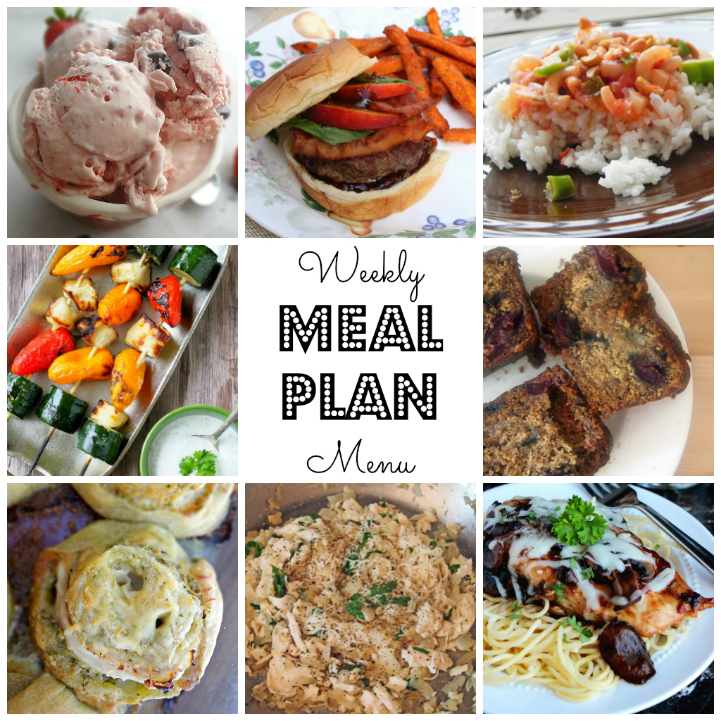 Weekly Meal Plan - lots of great eats for the week ahead via thepajamachef.com and other great bloggers!