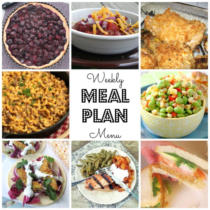 Weekly Meal Plan - lots of great eats for the week ahead via thepajamachef.com and other great bloggers!