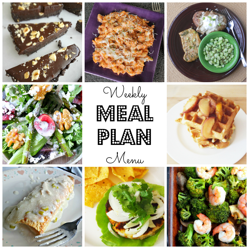 Weekly Meal Plan - lots of great eats for the week ahead via thepajamachef.com and other great bloggers!